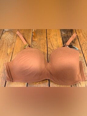 Wacoal How Perfect Wire Free T-Shirt Bra 852189 NWT Terracotta 38C